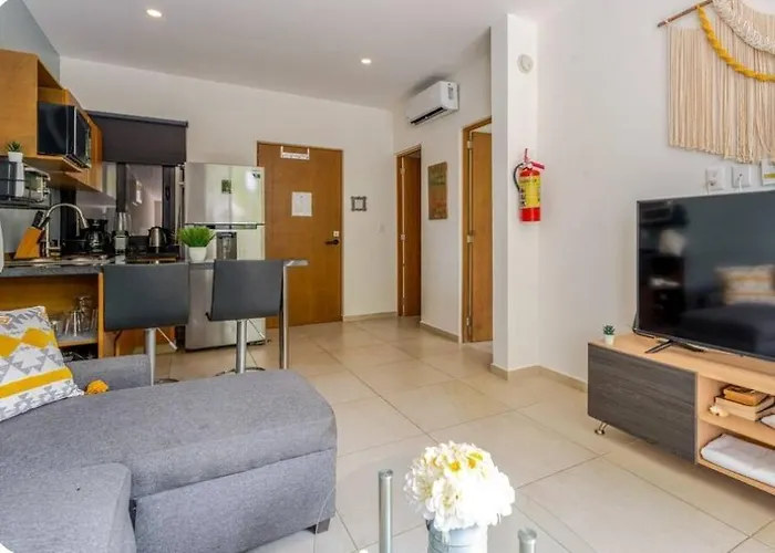 Apartment Modern 1 Bedroom By Great Location! Puerto Morelos
